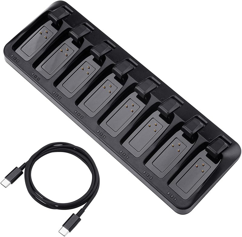 BININIU 8-Port Battery Charger for SRAM AXS Red eTap Battery, Charger for SRAM Forice Rival GX Eagle XX1 X01 Battery, USB C Input - Image 4